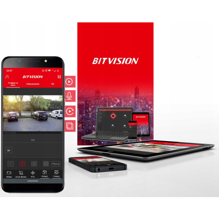 Kamera RTX IP5Mpx Sony Starvis PoE Mikrofon IR 60m 5x Zoom opt. Kąt do 124°