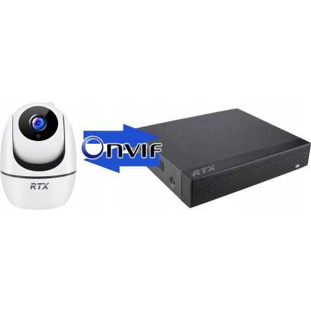 Kamera RTX P2P AUDIO WiFi IR ŚLEDZENIE SD ONVIF