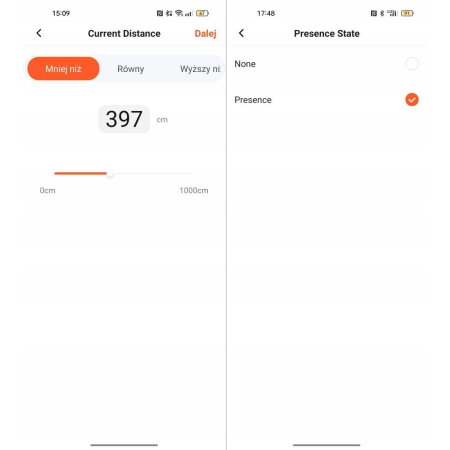 Sufitowy czujnik mikrofalowy sensor obecności ZigBee TUYA Smart 230V