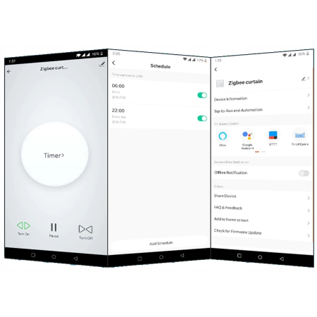 Sterownik Rolet Tuya Zigbee Tuya Dopuszkowy
