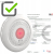 Czujnik Detektor Sensor Dymu RTX TUYA WiFi #CERTYFIKATY DBI CE EN DoP CoCP