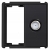 Gniazdko ścienne moduł TV typ F system RTX SH czarne