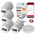 4x Głowica Termostatyczna RTX Termostat ZigBee TUYA Smart #Bramka GRATIS