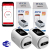 Zestaw 2x Głowica Termostatyczna RTX Termostat do grzejnika WiFi TUYA Smart