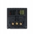 Gniazdko wkład 230V czarn FastCharge USB AC RTX SH